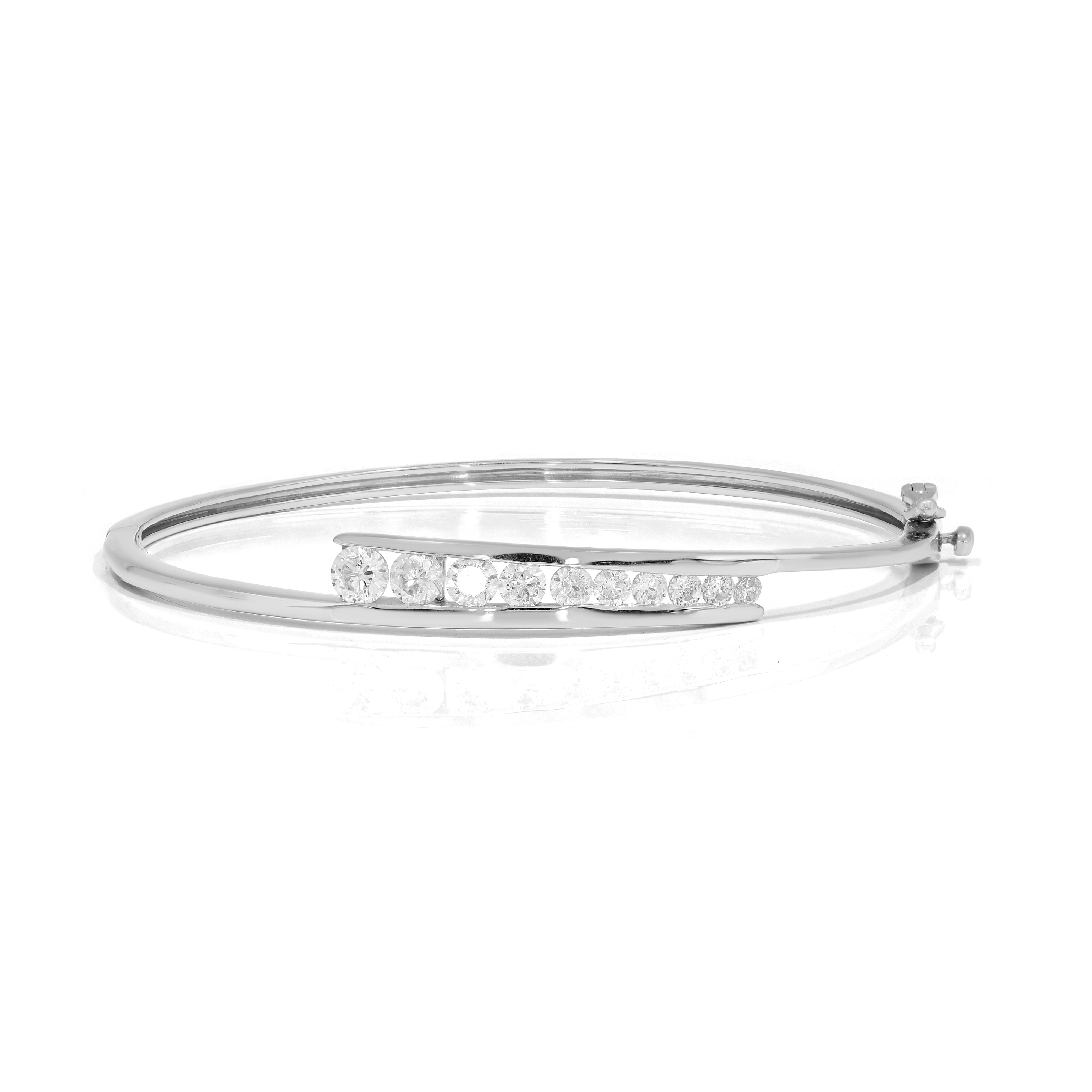 Keeva Jewels Round Diamond Laxurious Bangle - KJG6701