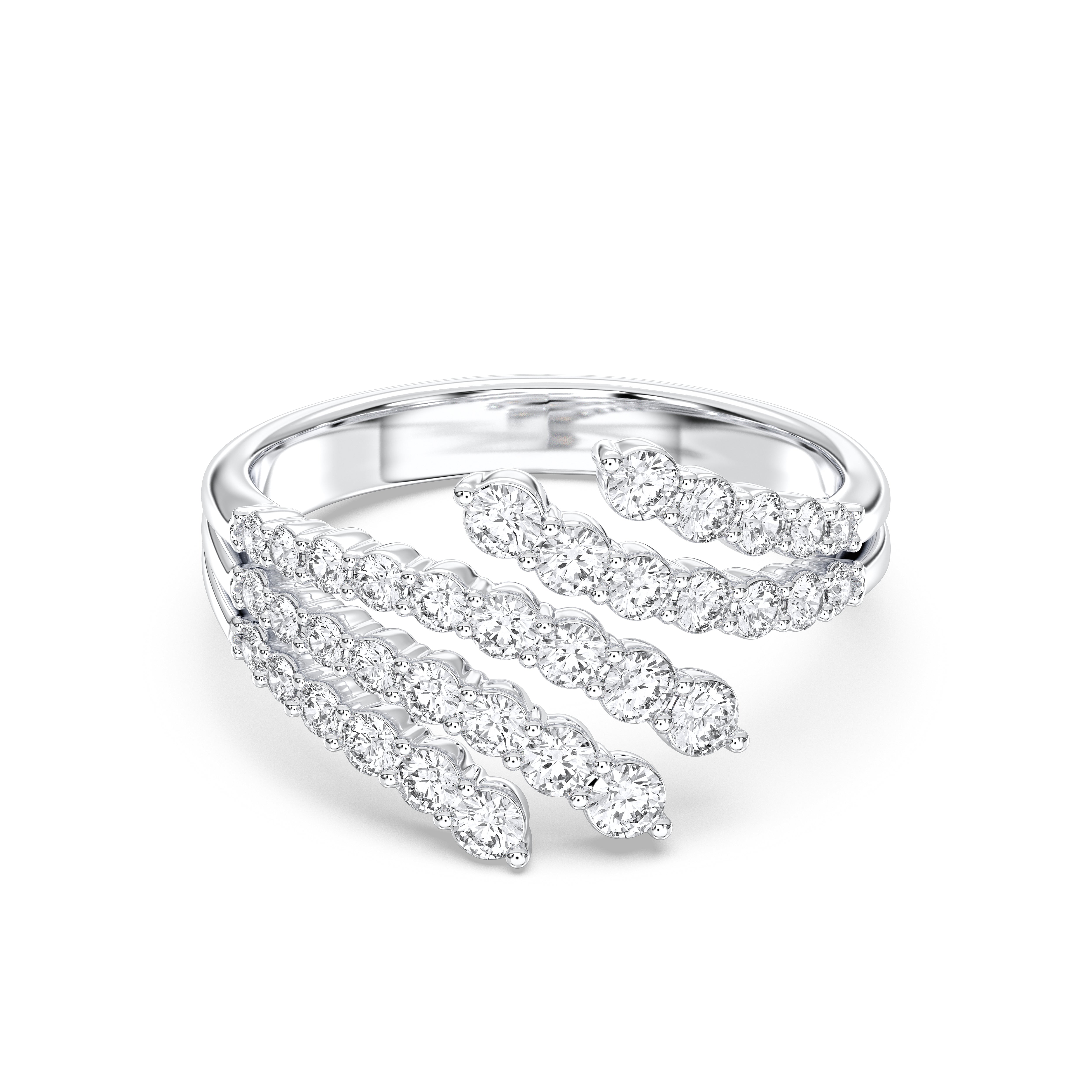 Round Cut 2.00 Carat Lab Grown Diamond luxurious Stylist Ring Made in Solid Gold