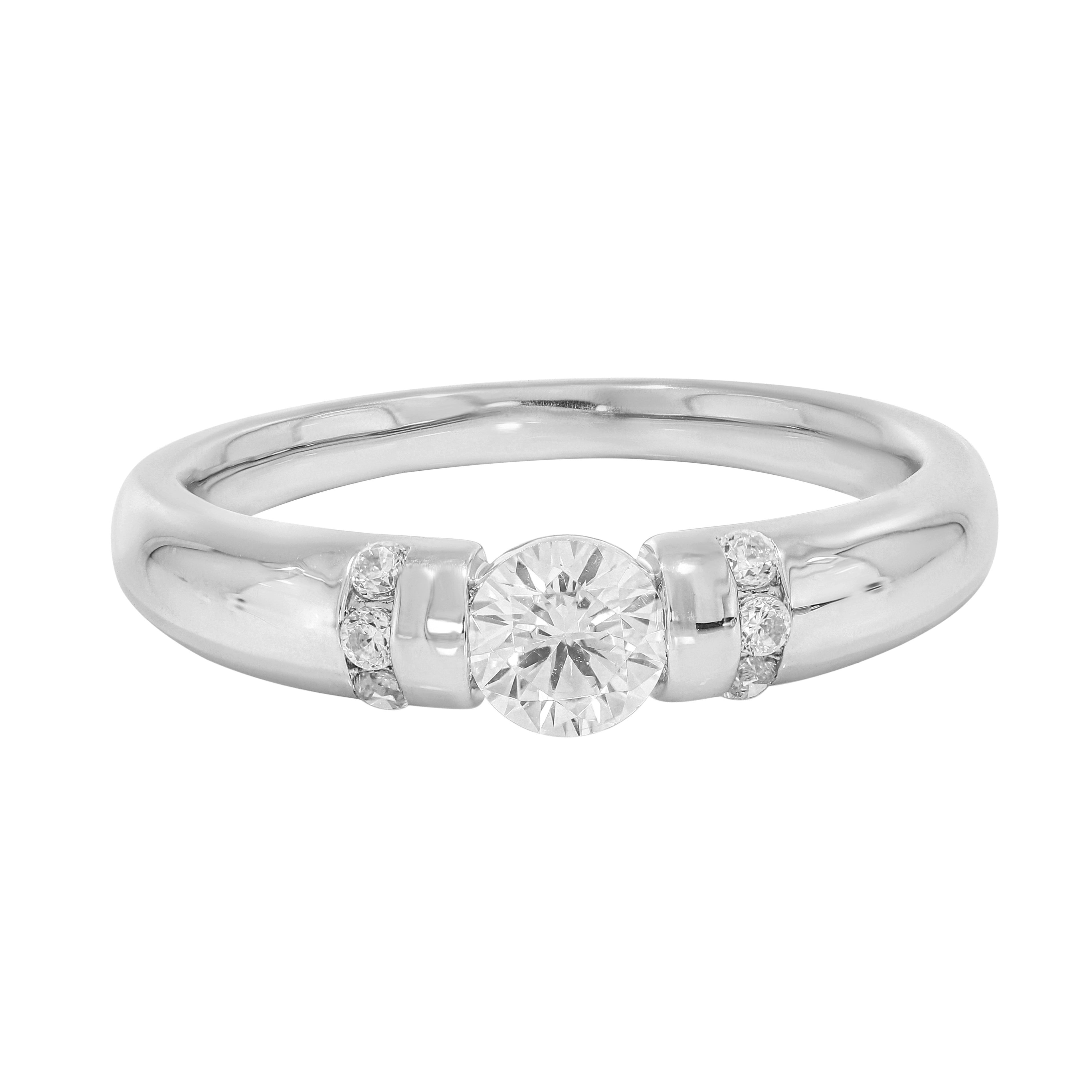 Keeva Jewels Round Diamond Designer Wedding Band - KJR4780