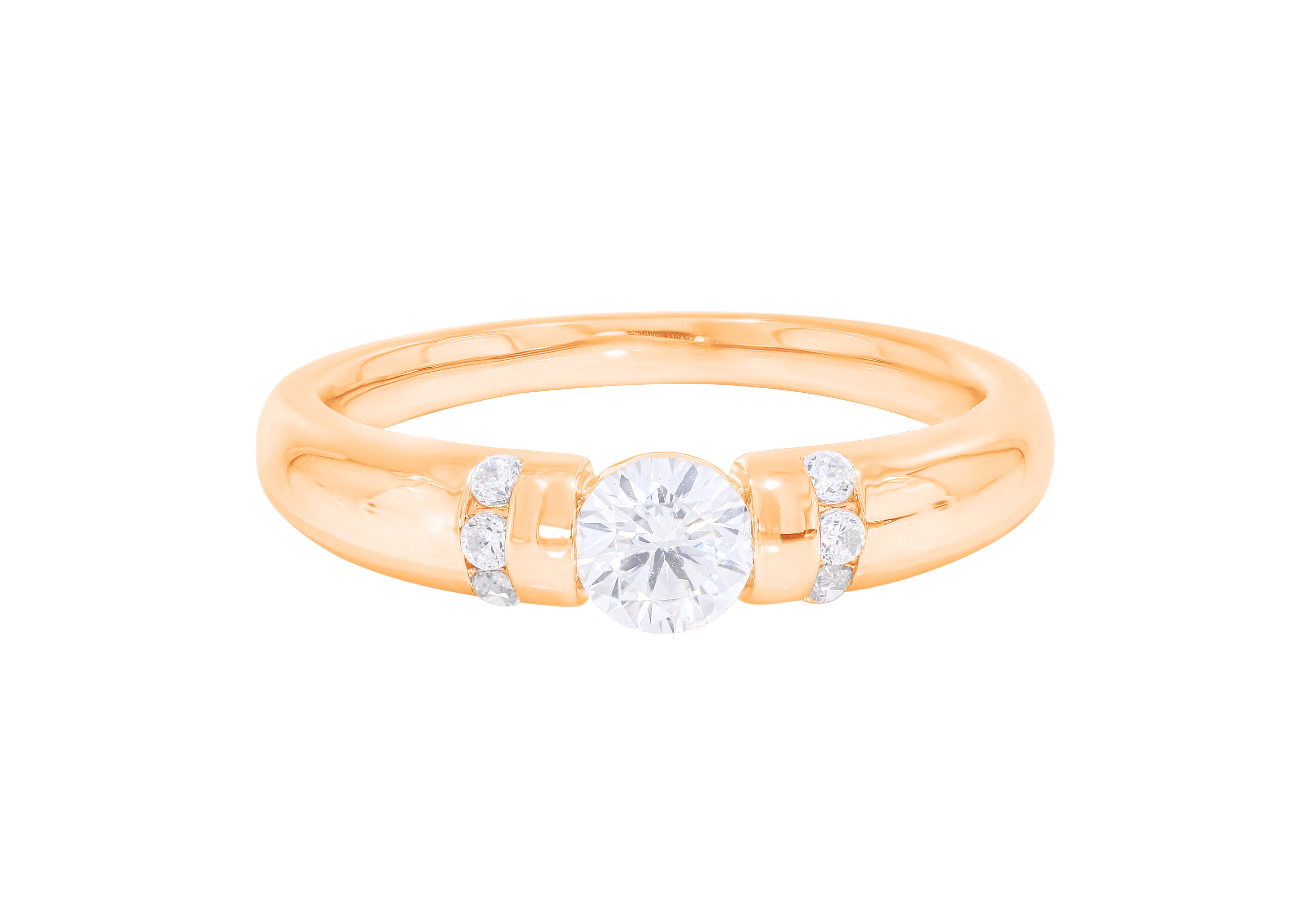 Keeva Jewels Round Diamond Designer Wedding Band - KJR4780