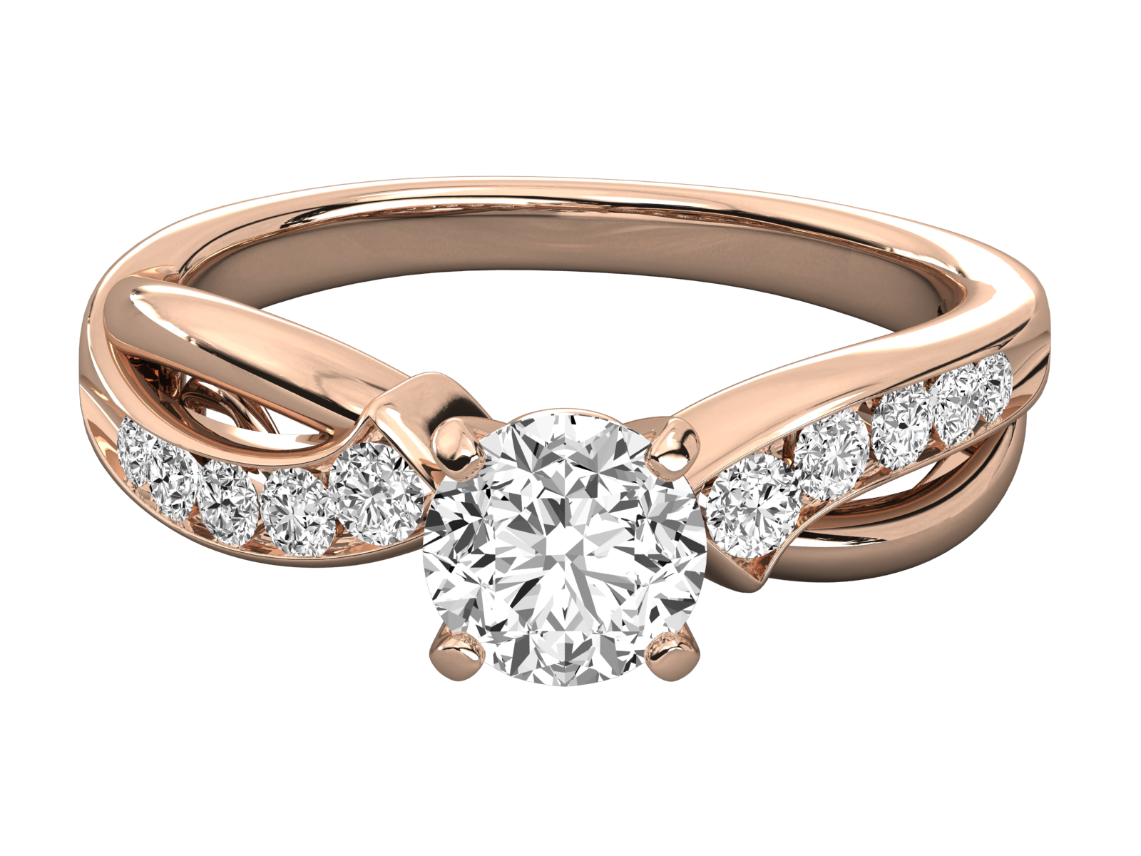 Keeva Jewels Round Diamond Designer Solitaire Ring - KJR5227