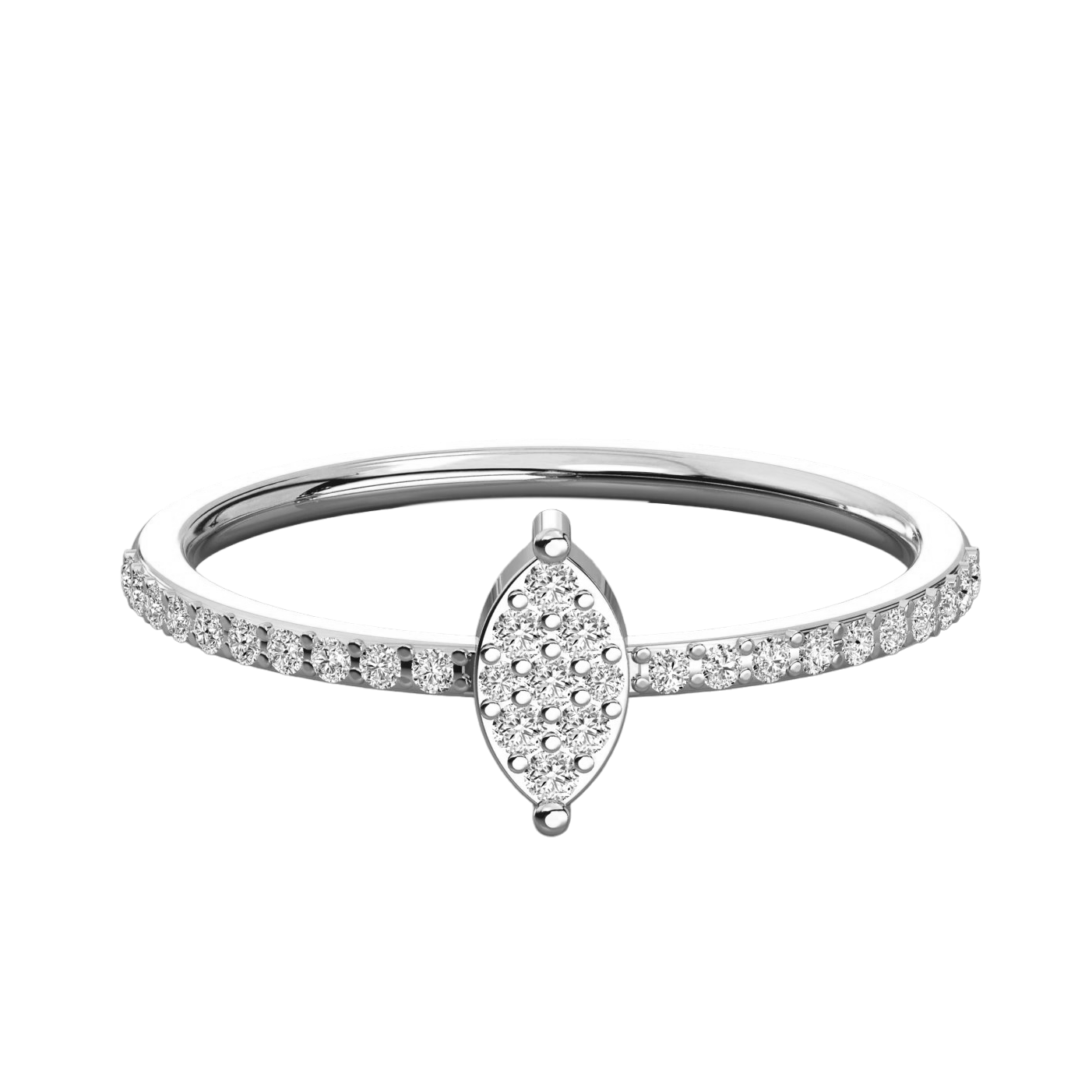 Keeva Jewels Round Diamond Designer Wedding Band - KJR5487