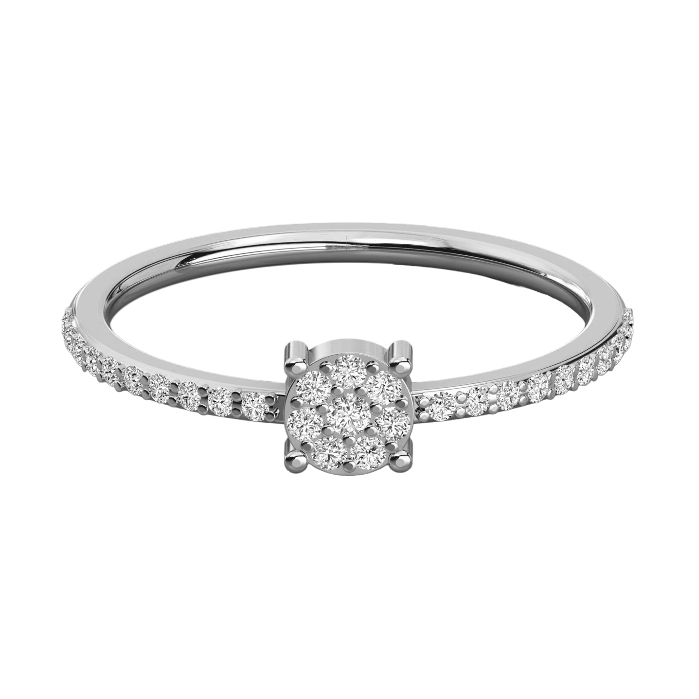 Keeva Jewels Round Diamond Designer Wedding Band - KJR5496