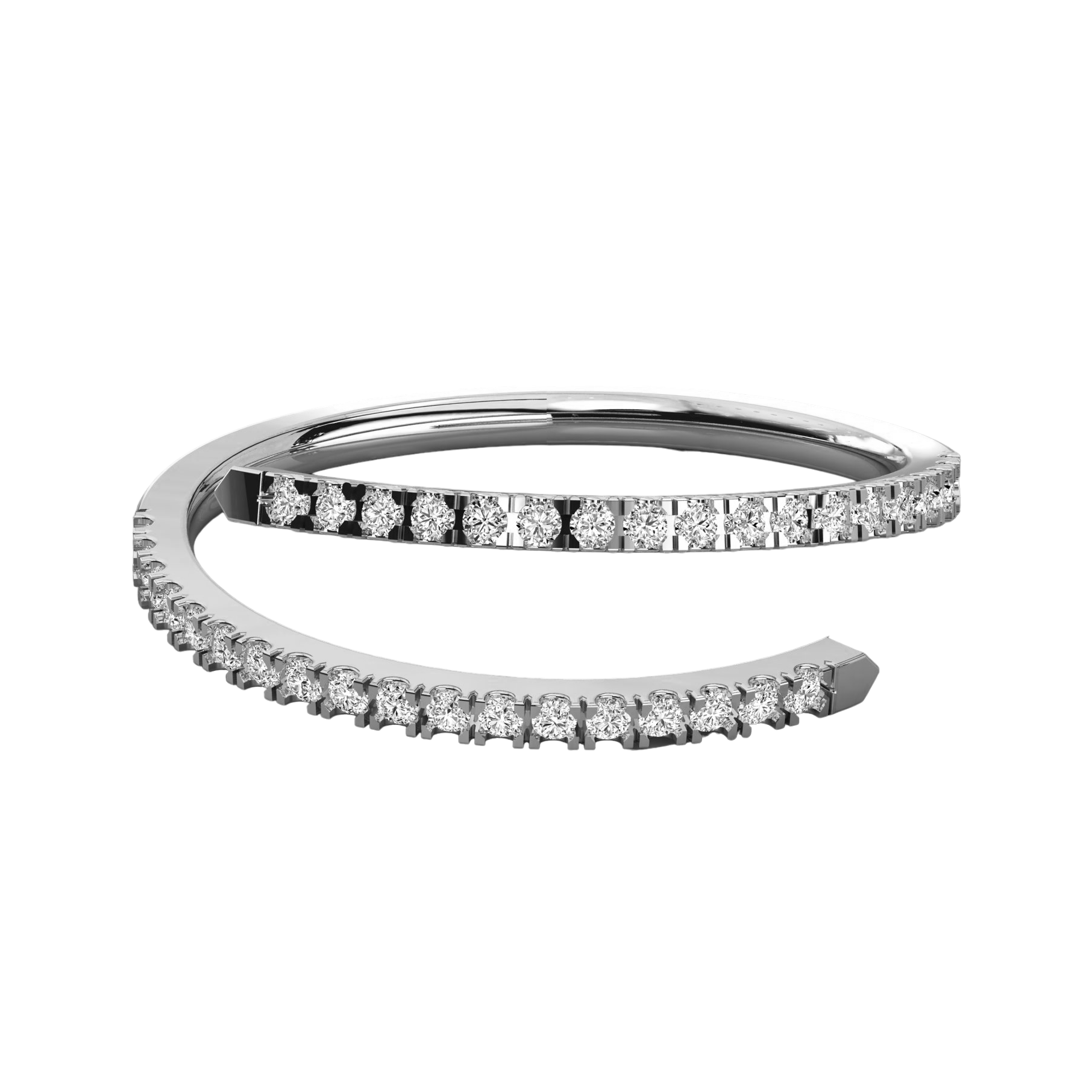 Keeva Jewels Round Diamond Adjustable Design Wedding Band - KJR5583