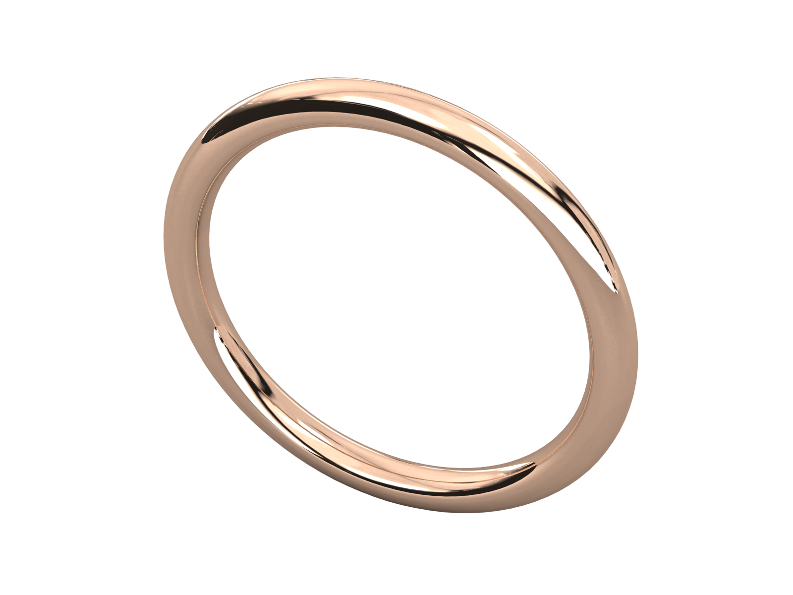 Keeva Jewels Plain mattle Wedding Band - KJR5200