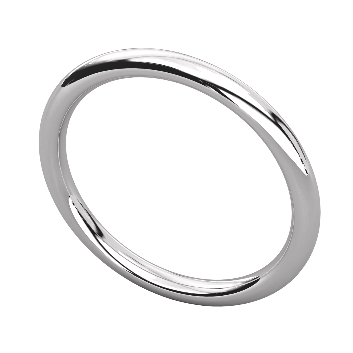 Keeva Jewels Plain mattle Wedding Band - KJR5200