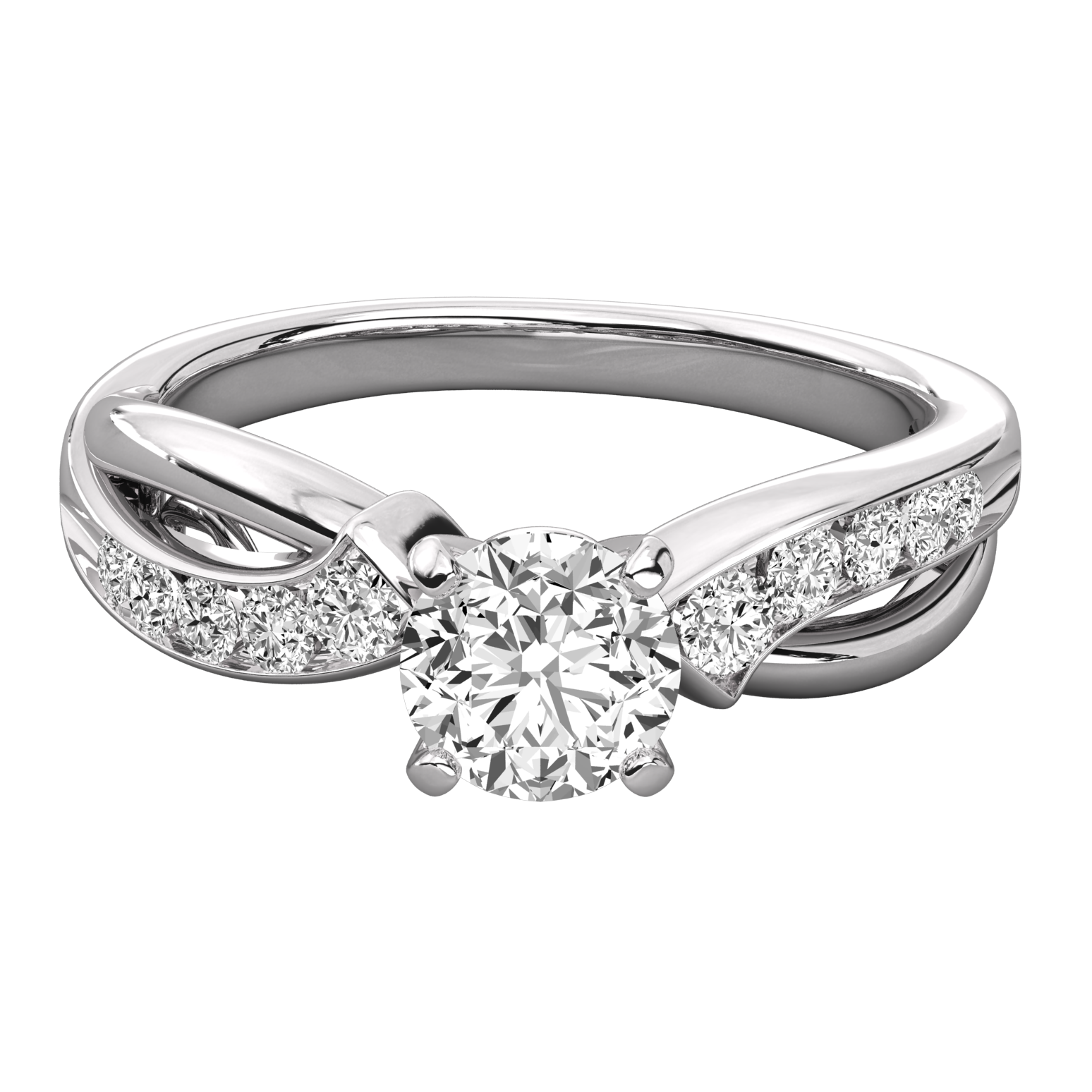 Keeva Jewels Round Diamond Designer Solitaire Ring - KJR5227