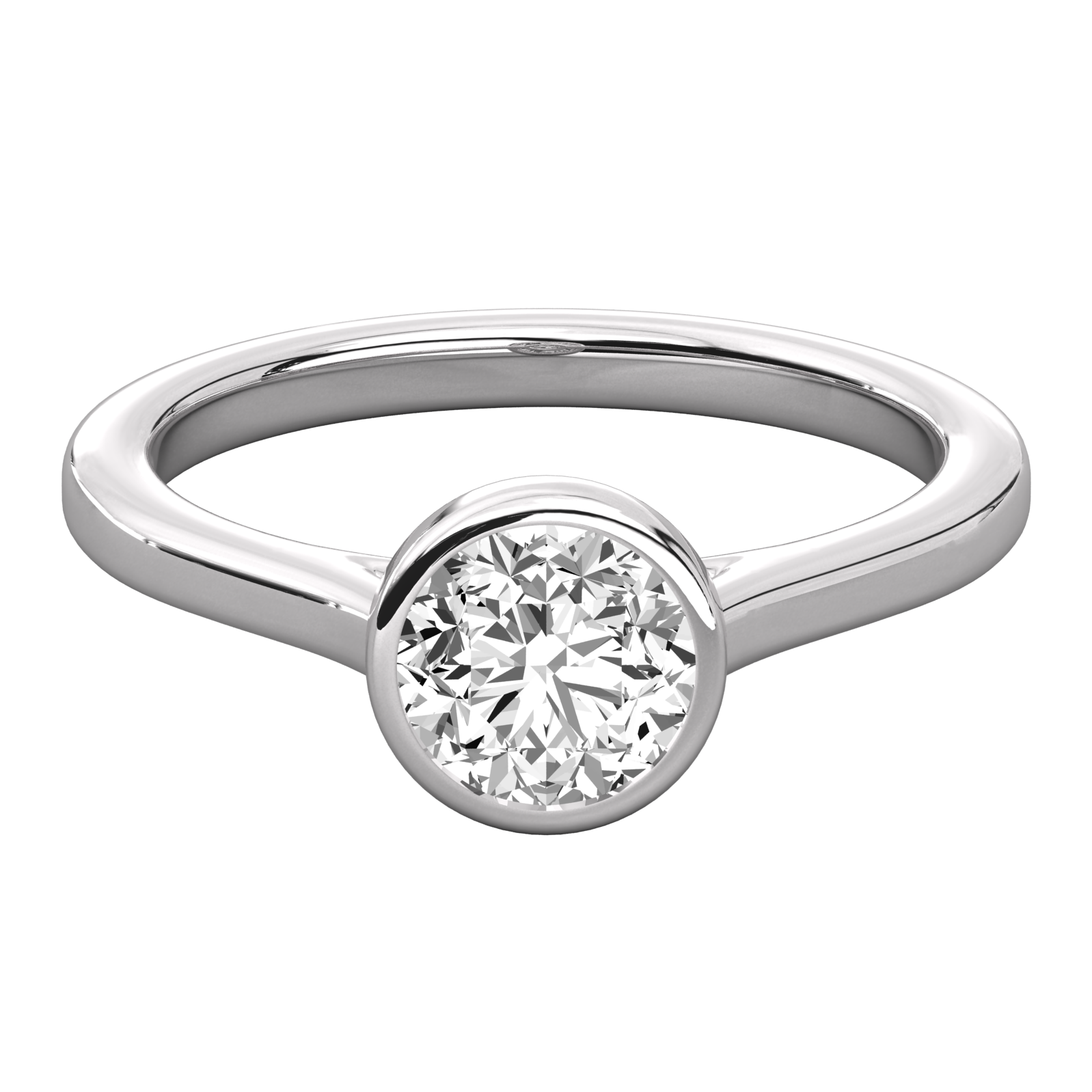 Keeva Jewels Round Diamond Designer Solitaire Ring - KJR5177