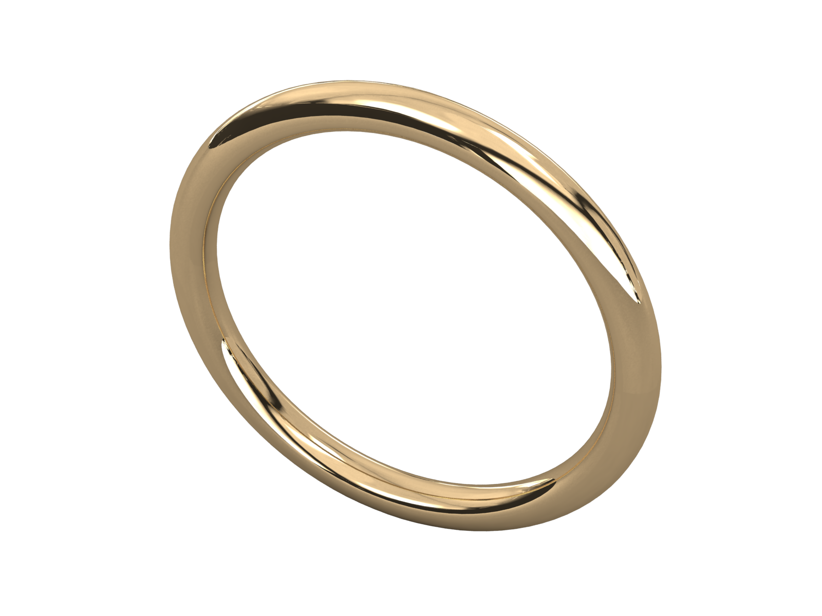 Keeva Jewels Plain mattle Wedding Band - KJR5200