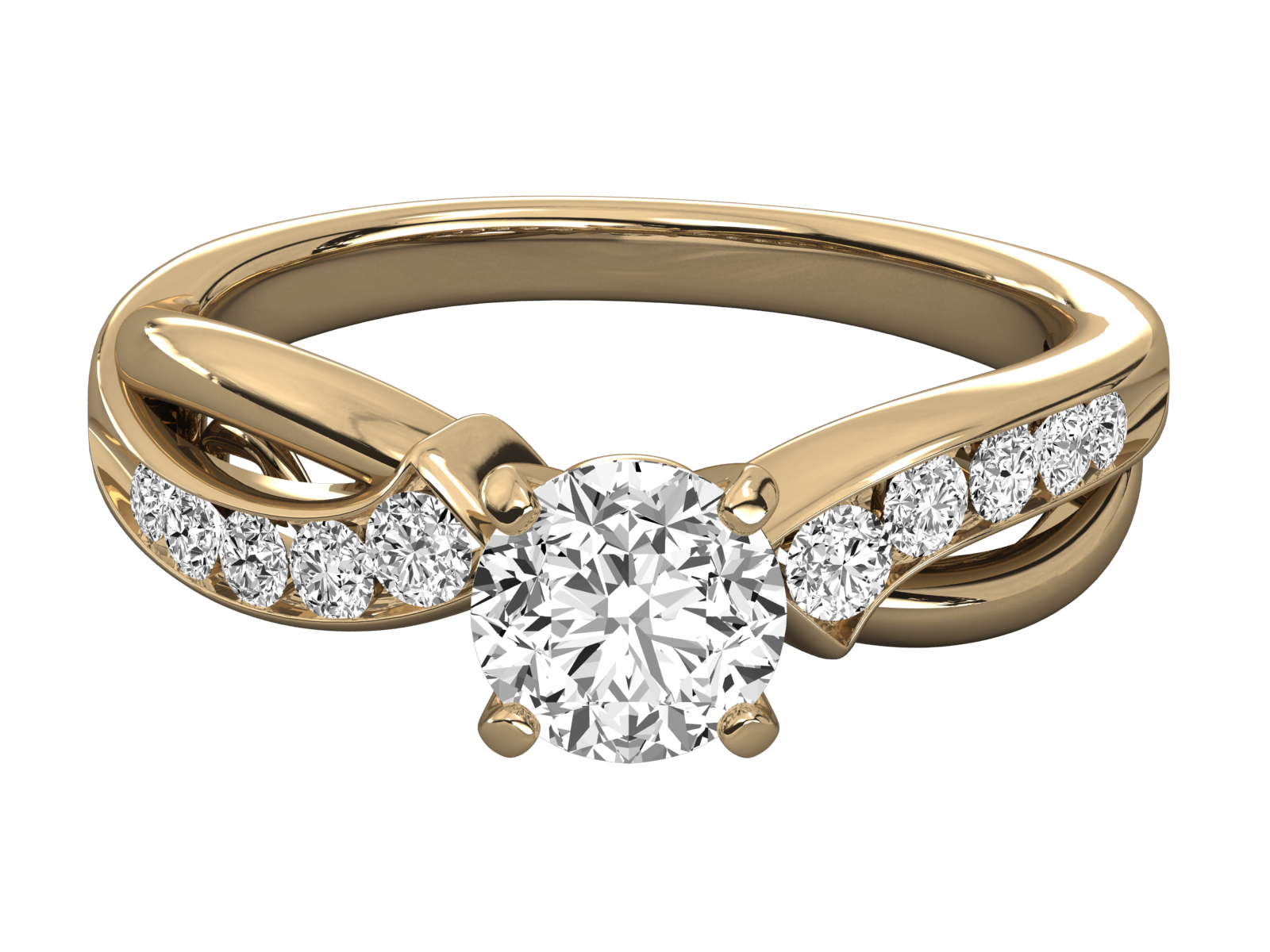 Keeva Jewels Round Diamond Designer Solitaire Ring - KJR5227