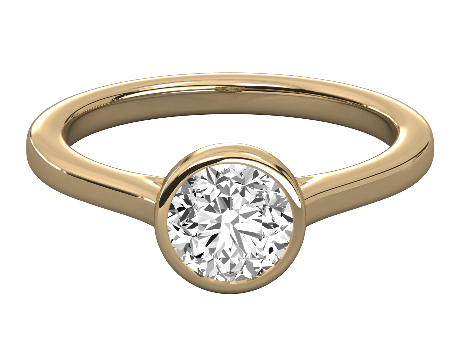 Keeva Jewels Round Diamond Designer Solitaire Ring - KJR5177