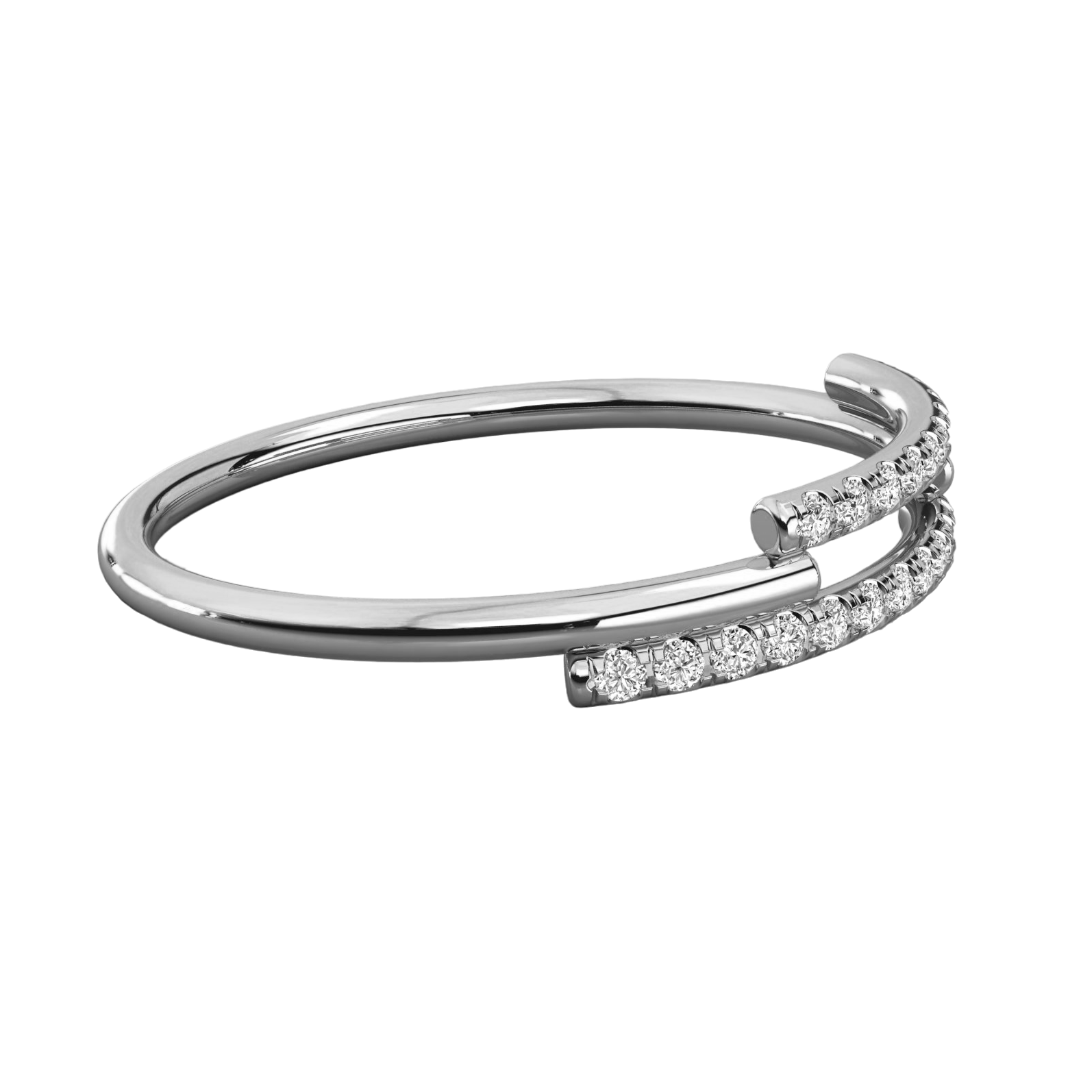 Keeva Jewels Round Diamond Simple Design Wedding Band - KJR5461