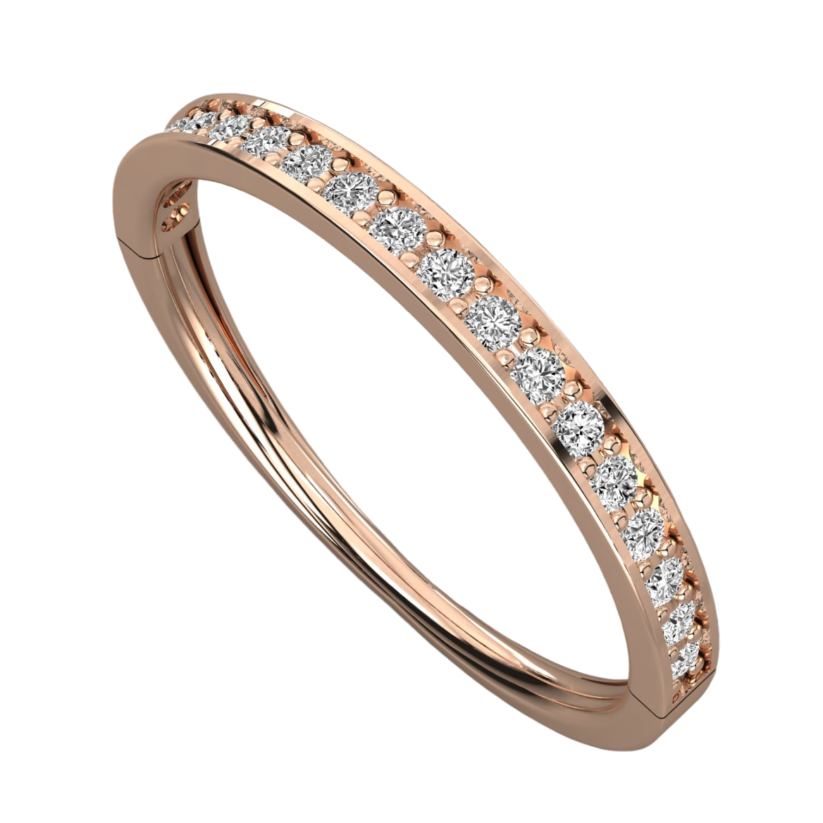 Keeva Jewels Round Diamond Designer Wedding Band - KJR5481