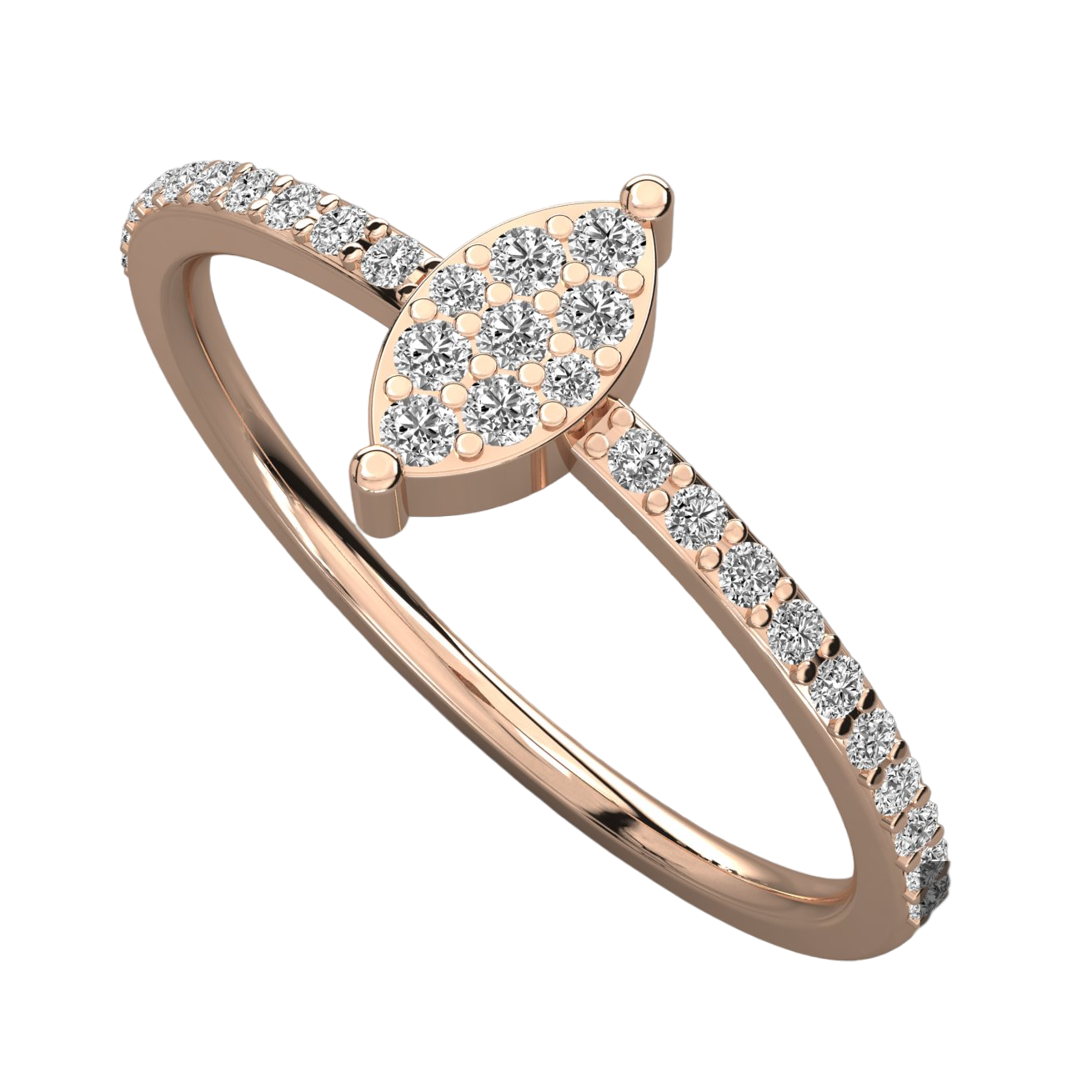 Keeva Jewels Round Diamond Designer Wedding Band - KJR5487