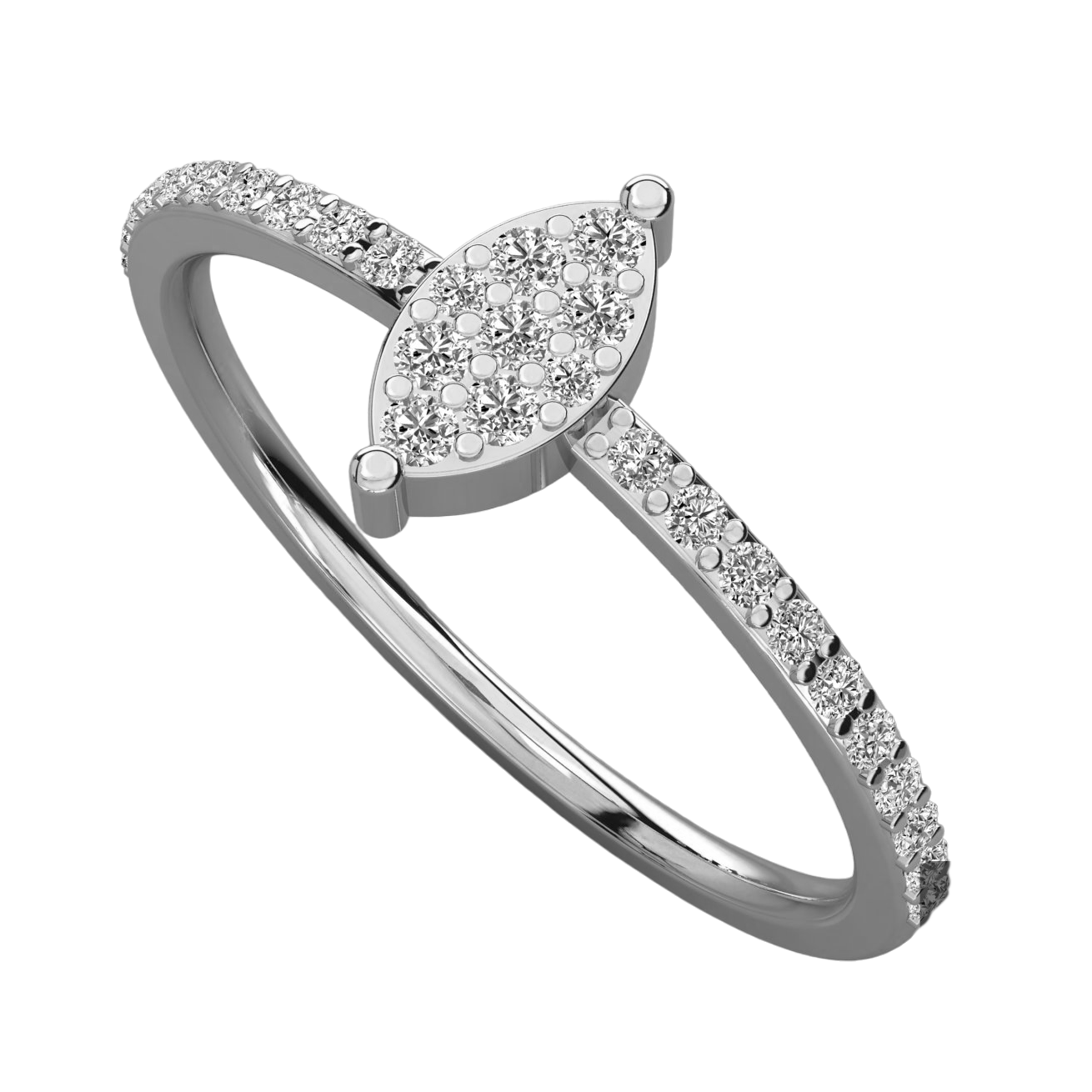 Keeva Jewels Round Diamond Designer Wedding Band - KJR5487