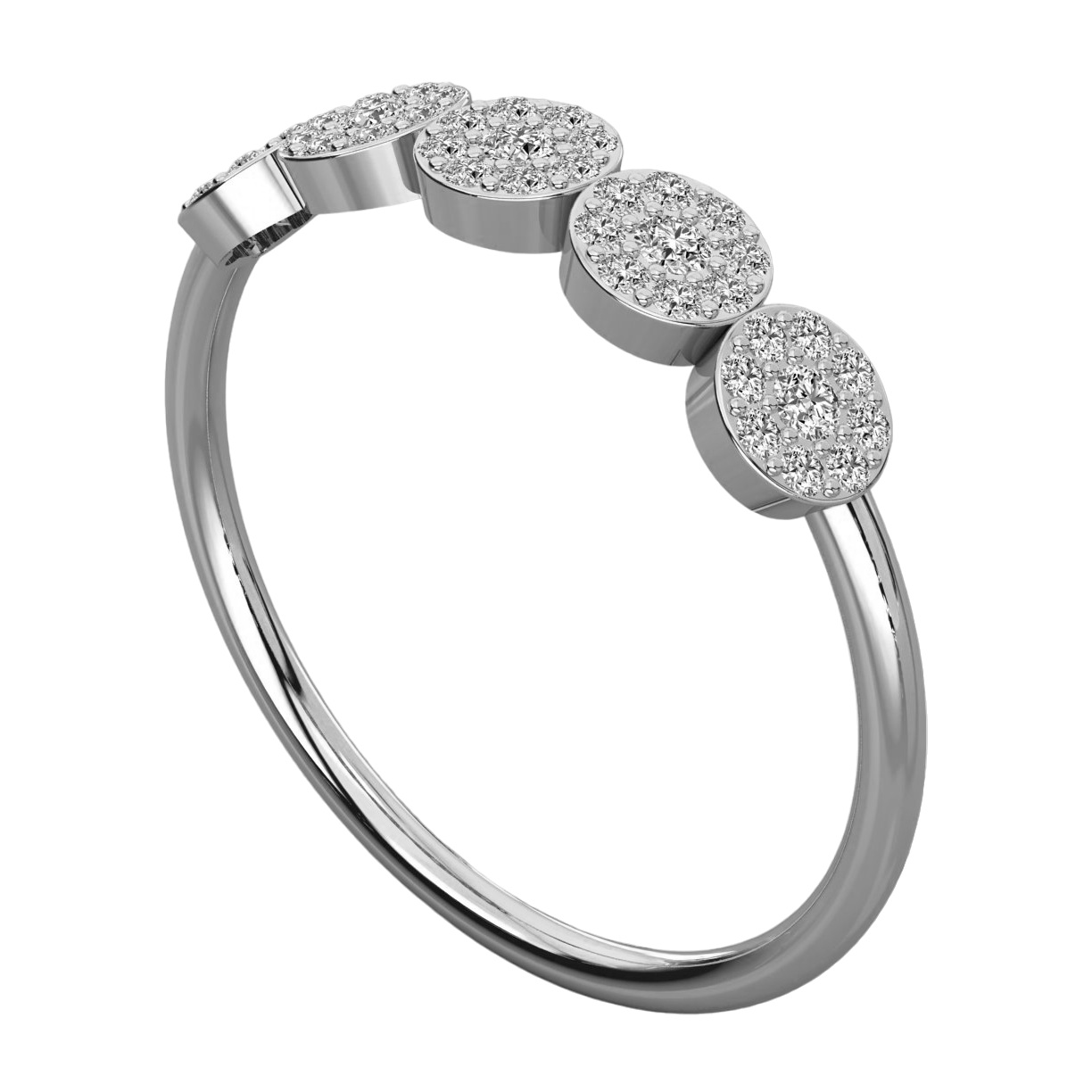 Keeva Jewels Round Diamond Designer Wedding Band - KJR5631